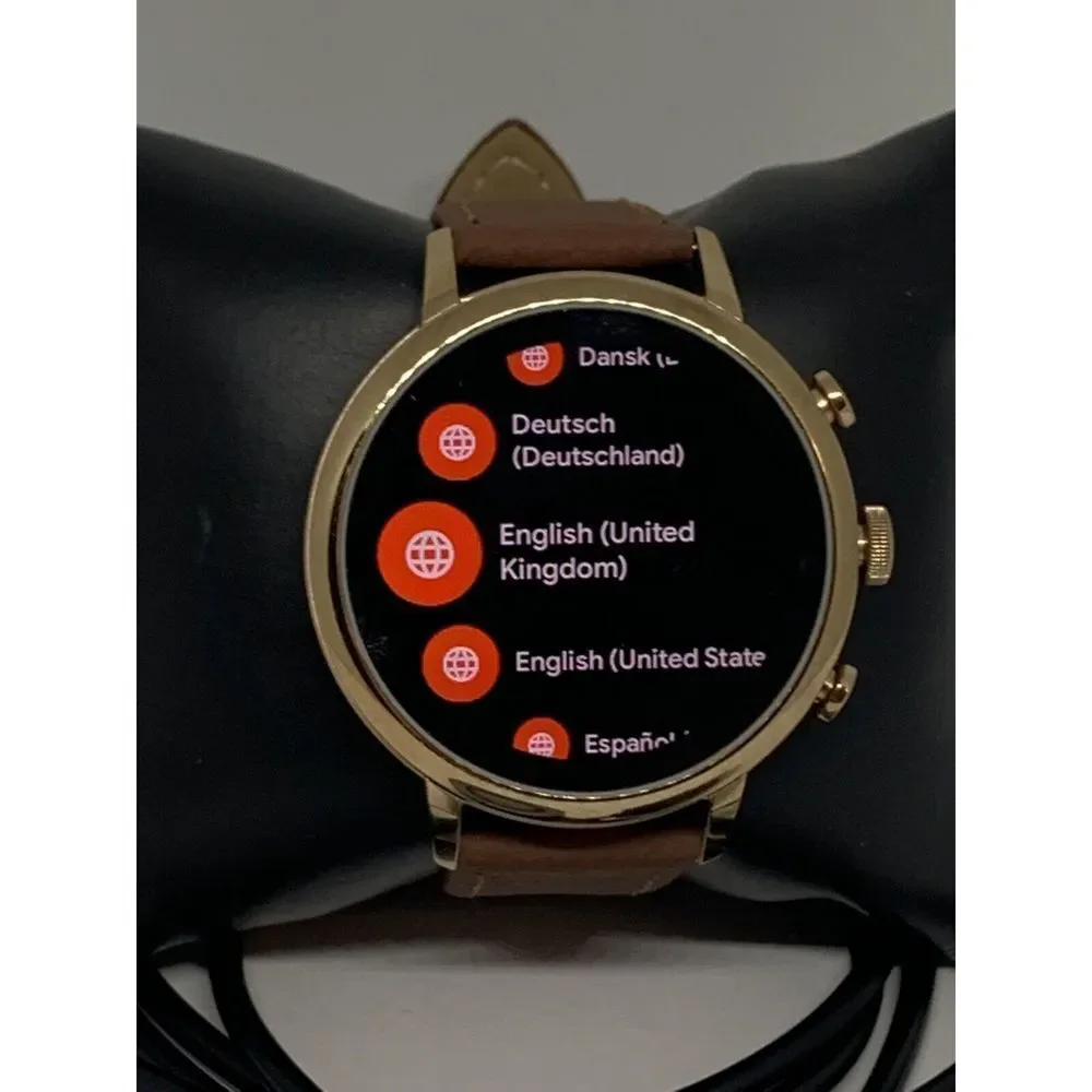 Fossil Gen 4 Authentic Digital Dial Smart Watch Custom Band FTW6020 NP20